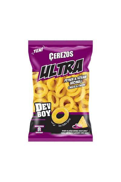 Çerezos Ultra Dev Boy Peynir & Soğan Aromalı 150 G (6'li Paket)