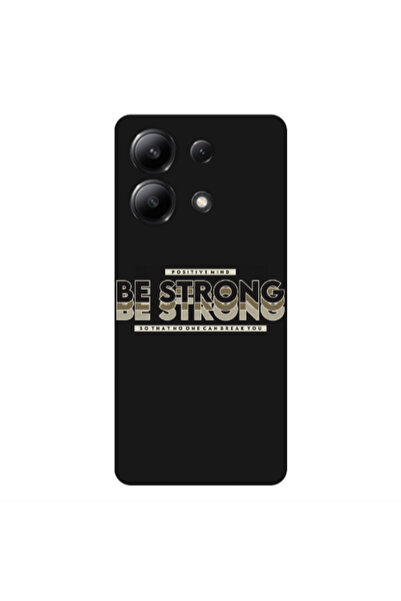 Other Xiaomi Redmi Note 13 4G Positivemind Black Colored Silicone TPU Θήκη