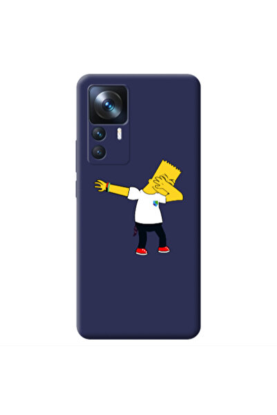 Other Xiaomi Mi 12T Simpsons2 Dark blue Colored Silicone TPU Θήκη