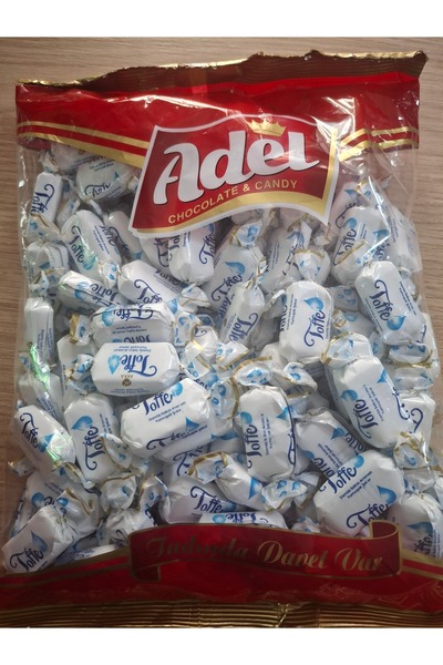 Adel Bomboane de tip caramele (Toffee) cu Lapte, Cafea, Mastic si caramel, 80...