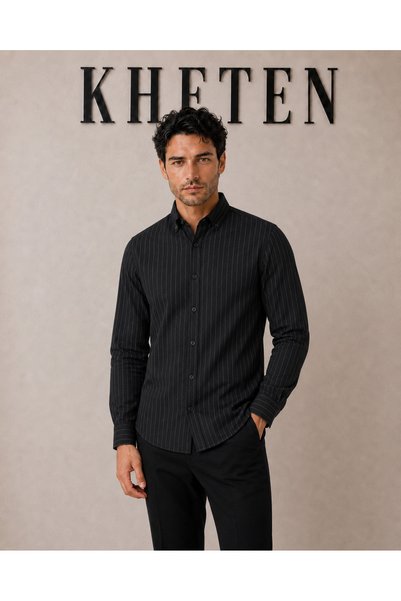 Kheten Bono Striped Linen Shirt