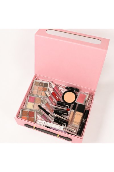 FANCY BEAUTY مجموعة مكياج فاخرة متكاملة في حقيبة هدايا أنيقة