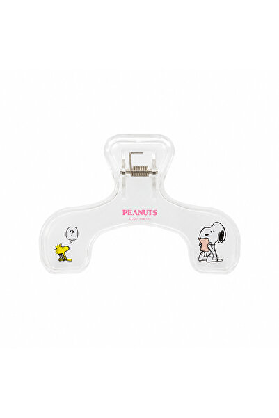 SUN STAR MODEL Ukanmuri Clip Vintage Peanuts Şeffaf Kitap ve Defter Klipsi S3...