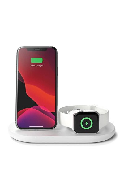 Belkin Belkin - 3-in-1 Wireless Charging Station with Simultaneous Charging o...