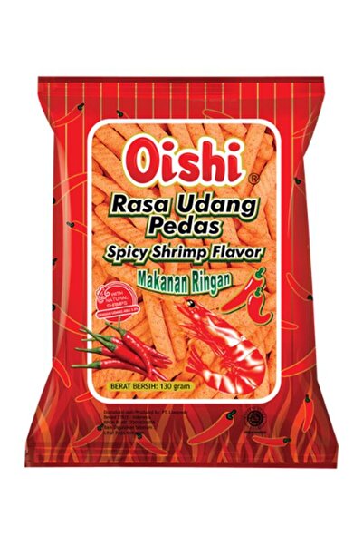 Oishii Oishi Crackers Spicy Shrimp Flavor 130g