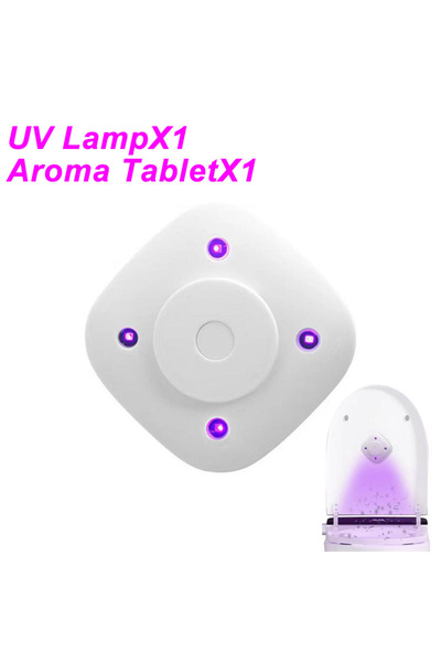 Choice3 As Shown Lamp-1 Ring UV Toilet Sterilizer Smart Electric Toilet Steri...
