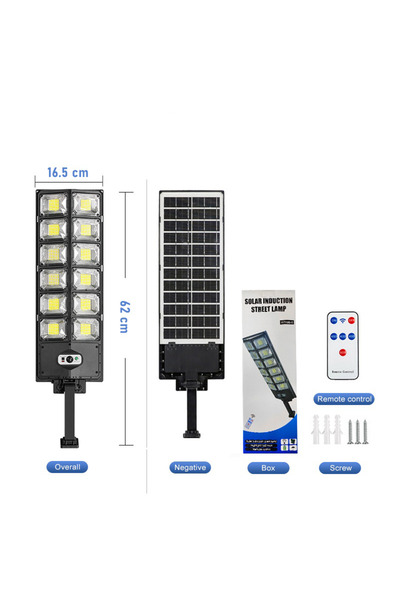 Choice مصباح شمسي قوي بـ 360 LED بقوة 95000000 لومن، 360/264/167 LED، إضاءة خ...