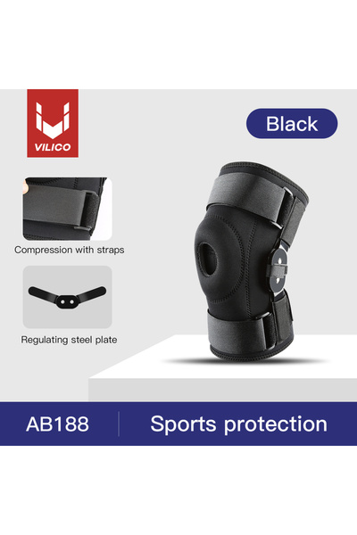 choice2 رباط ركبة رياضي مقاس 2XL AB188-BK قطعة واحدة مضاد للانزلاق مع دعم من ...