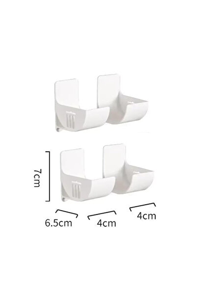 Choice 2 pairs-4pcs 2/4/6PCS Wall Mounted Trash Bags Holder Garbage Bag Stora...