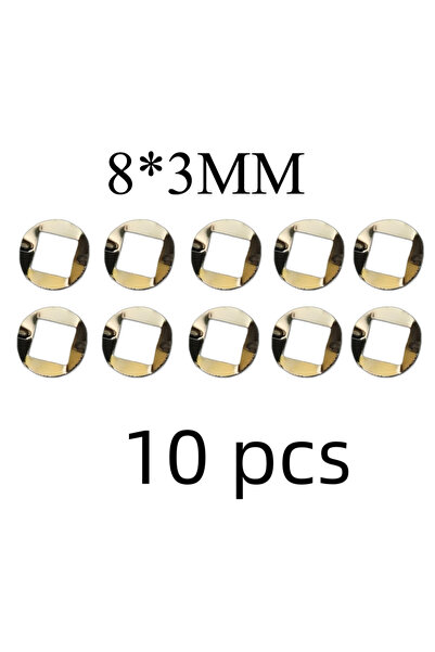 Choice9 10 pcs 6*3 7*3 7*4 8*3 8*4 Hair Scissors Replacement Parts Set of Cen...