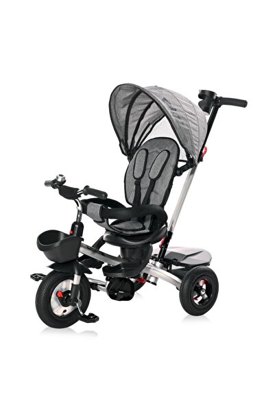 LORELLİ Детска триколка, Zippy Air, родителски контрол, 12-36 месеца, Графит