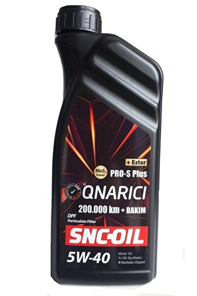 snc 5w/40 1 Lt 200.000 Km Ve Üzeri Pro-s Plus Teknoloji Serıes Onarıcı Motor ...