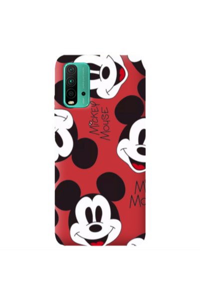 Other Xiaomi Poco M3 Mickey Mouse Red Colored Silicone TPU Θήκη