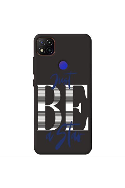 Other Xiaomi Redmi 9c Just Be a Star Black Colored Silicone TPU Θήκη