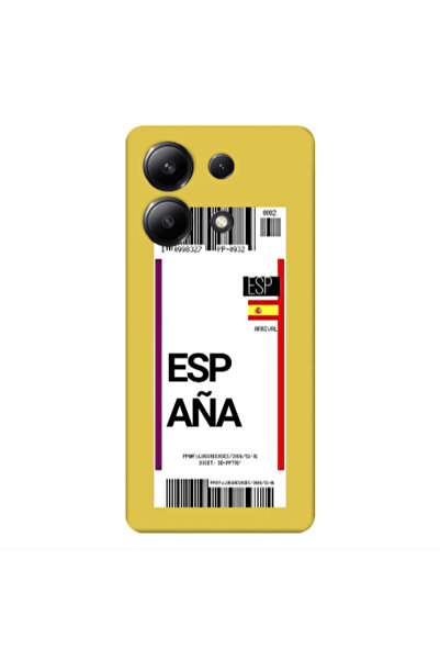 Other Xiaomi Redmi Note 13 4G Espana Arrival Yellow Colored Silicone TPU Θήκη
