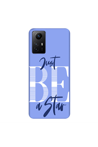 Other Xiaomi Redmi Note 12s Just Be a Star Light Purple Colored Silicone TPU ...