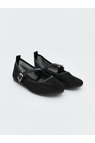 LC Waikiki Lcw Steps Black Girls' Ballerinas