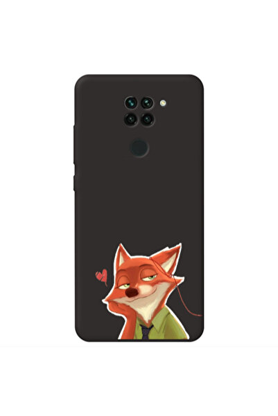 Other Xiaomi Redmi Note 9 Valentines 15 Black Colored Silicone TPU Θήκη