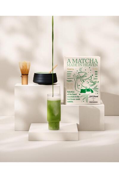 PRINTWORKS X Café Kitsuné The Essentials - Matcha Çayı Yapım Seti