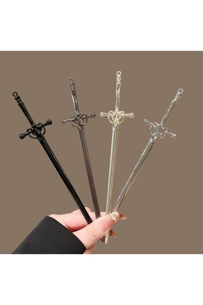Choice4 5-4pcs DIY Creative Sword Hair Stick Hairpins Headwear Chinese Style ...