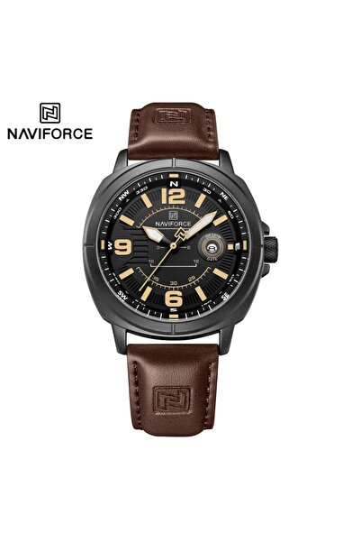 Choice4 ساعة يد رجالية كوارتز من ماركة NAVIFORCE BYBN عالية الجودة مع حزام من...