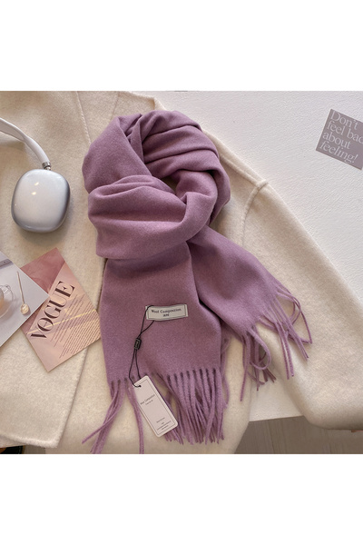 Choice3 Lavender New 26 Color Winter Scarf For Women Long Warm Cashmere Scarv...