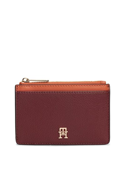 Tommy Hilfiger TH ICON LONG CC HOLDER SEASONAL OS GNE Velvet Maroon