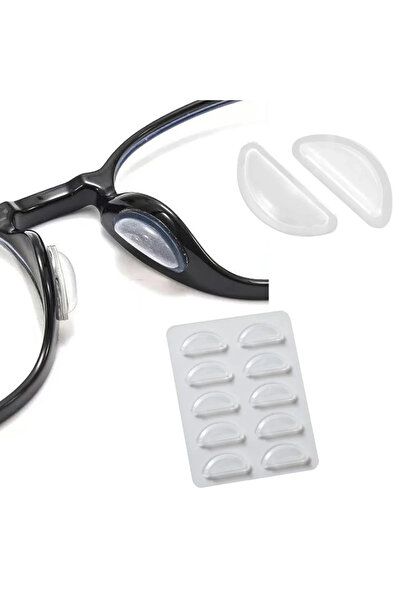 Choice 5Pairs White 5/10 Pairs Super Sticky Anti Slip Eyeglass Nose Pads Soft...