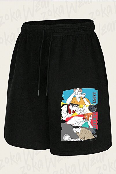 ZOKAWEAR Unisex Lost in Paradise V2 Jujutsu Kaisen Design Printed Shorts