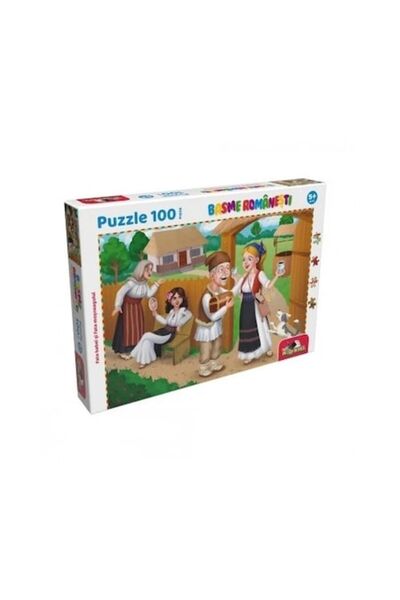 Noriel Puzzle, 100 piese, Fiica bătrânei și fiica bătrânului, Colecția de bas...