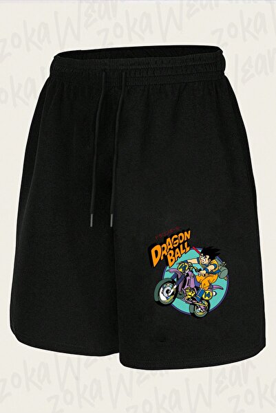 ZOKAWEAR Unisex Dragon Ball Manga Design Printed Shorts