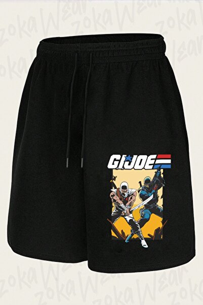 ZOKAWEAR Unisex Gi Joe Design Printed Shorts