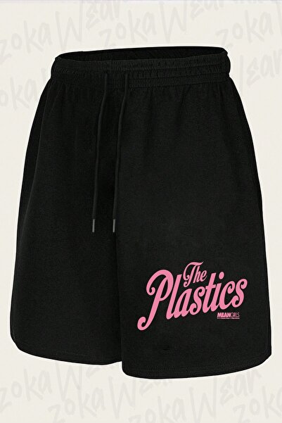 ZOKAWEAR Unisex Σορτς με στάμπα Mean Girls Pink The Plastics