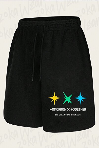 ZOKAWEAR Unisex Txt the Dream Chapter Design Printed Shorts