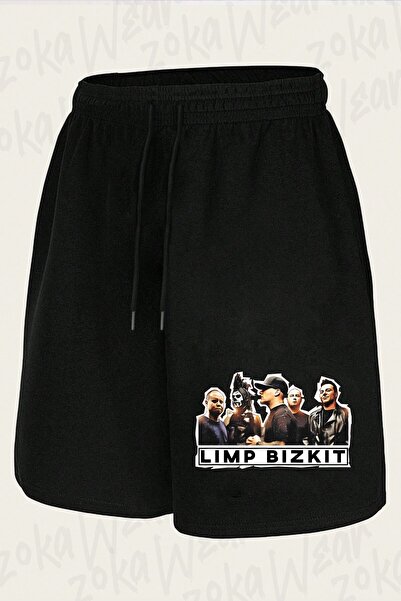 ZOKAWEAR Unisex Limp Bizkit V14 Design Printed Shorts