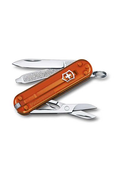 OEM Briceag Victorinox Classic SD, Opal de foc translucid