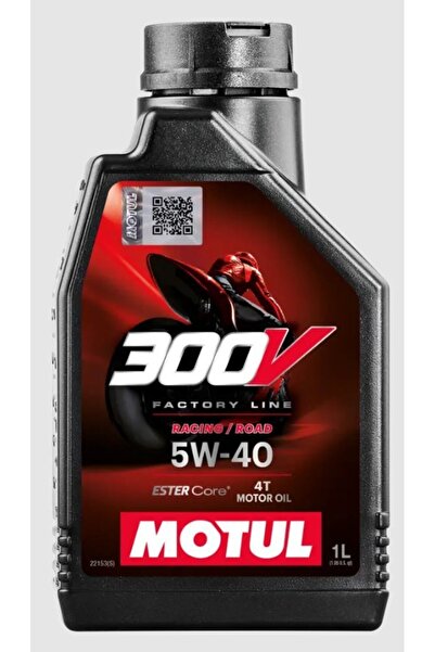 Motul YAĞ - [5W40] 300V FACTORY LİNE ROAD - 1 LİTRE MOTOSİKLET YAĞI