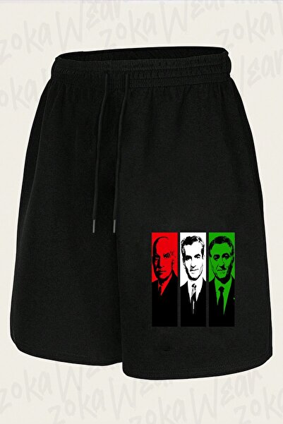 ZOKAWEAR Unisex Pahlavi Kings of Iran by Fereshteh Gilaki Design Printed Shorts