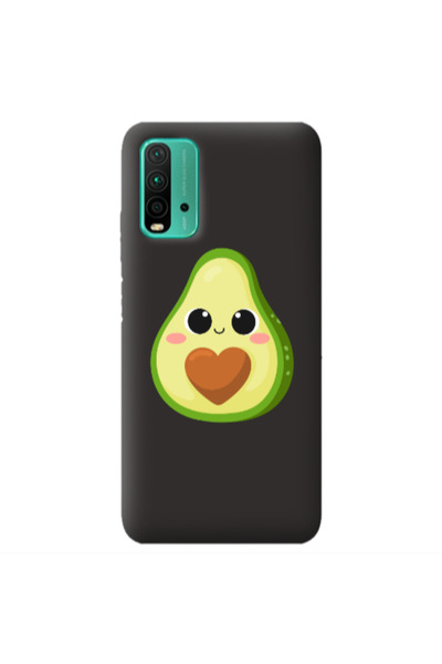 Other Xiaomi Poco M3 Baby avocado Black Colored Silicone TPU Θήκη