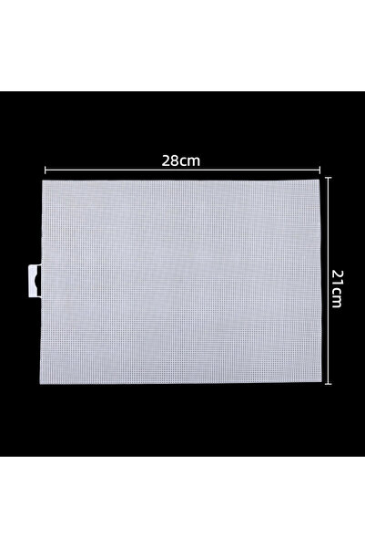 Choice1 White Hot Sale Plastic Sheets 14Count Plastic Mesh Fabric Plastic Cro...