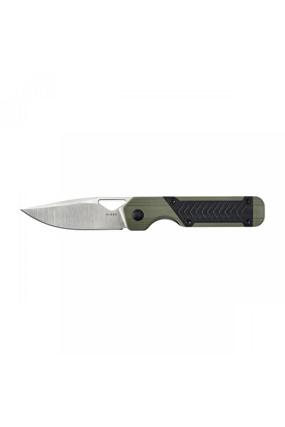 OEM Cutit pliabil Kizer Mini Militaw, otel, 60-61 HRC, compact, verde/negru