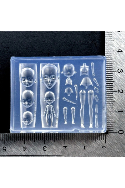 Choice 1PCS ●1 Set Facial Doll 3D Silicone Mold Nail Art Decoration DIY Desig...