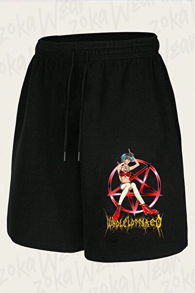 ZOKAWEAR Unisex Playboi Carti Wlr Whole Lotta Red Merch Design Printed Shorts