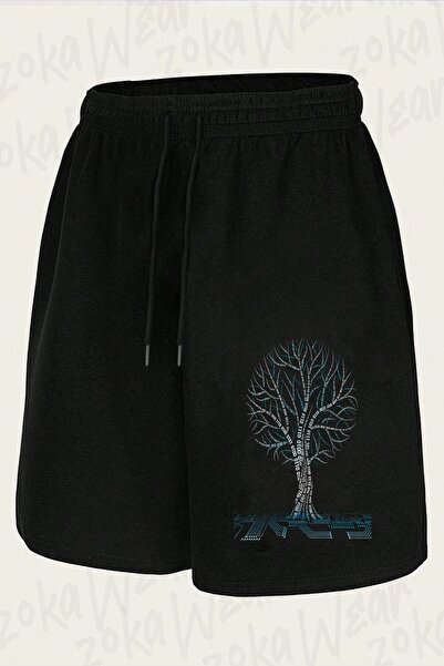 ZOKAWEAR Unisex Cool Binary Tree Coding Computer Science Design Printed Shorts