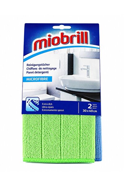 Migros Set 2 lavete din microsibra, 30x40 cm, curatare multi-suprafete, albas...