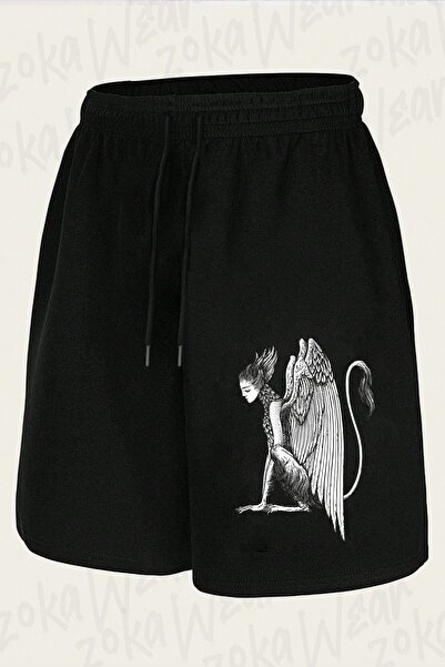 ZOKAWEAR Unisex šorts sa printom Alcest dizajna
