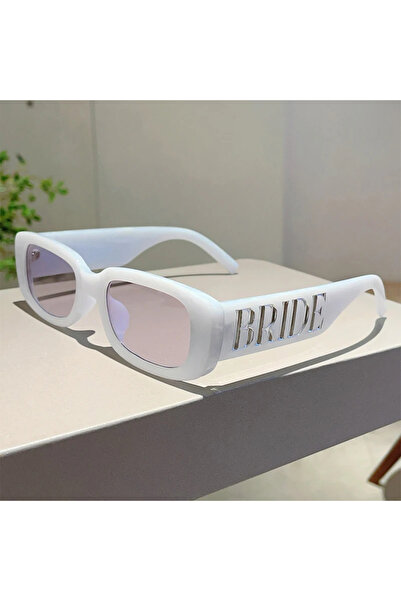 Choice4 without case white-gray KAMMPT Vintage Rectangle Sunglasses Women 202...
