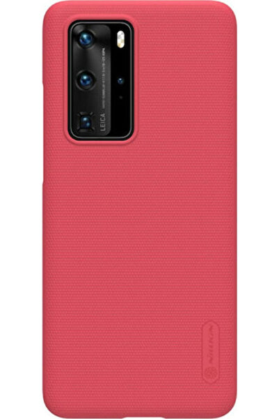 Nillkin Husă spate super mată din plastic roșu (Huawei P40 Pro)