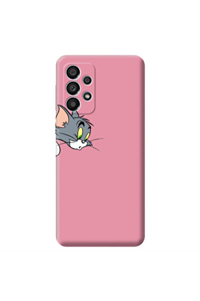 Other Samsung A53 Tom 1 Pink Colored Silicone TPU Θήκη