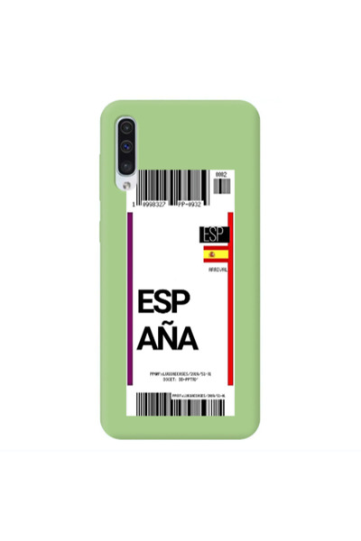 Other Samsung A50 Espana Arrival Light Green Colored Silicone TPU Θήκη